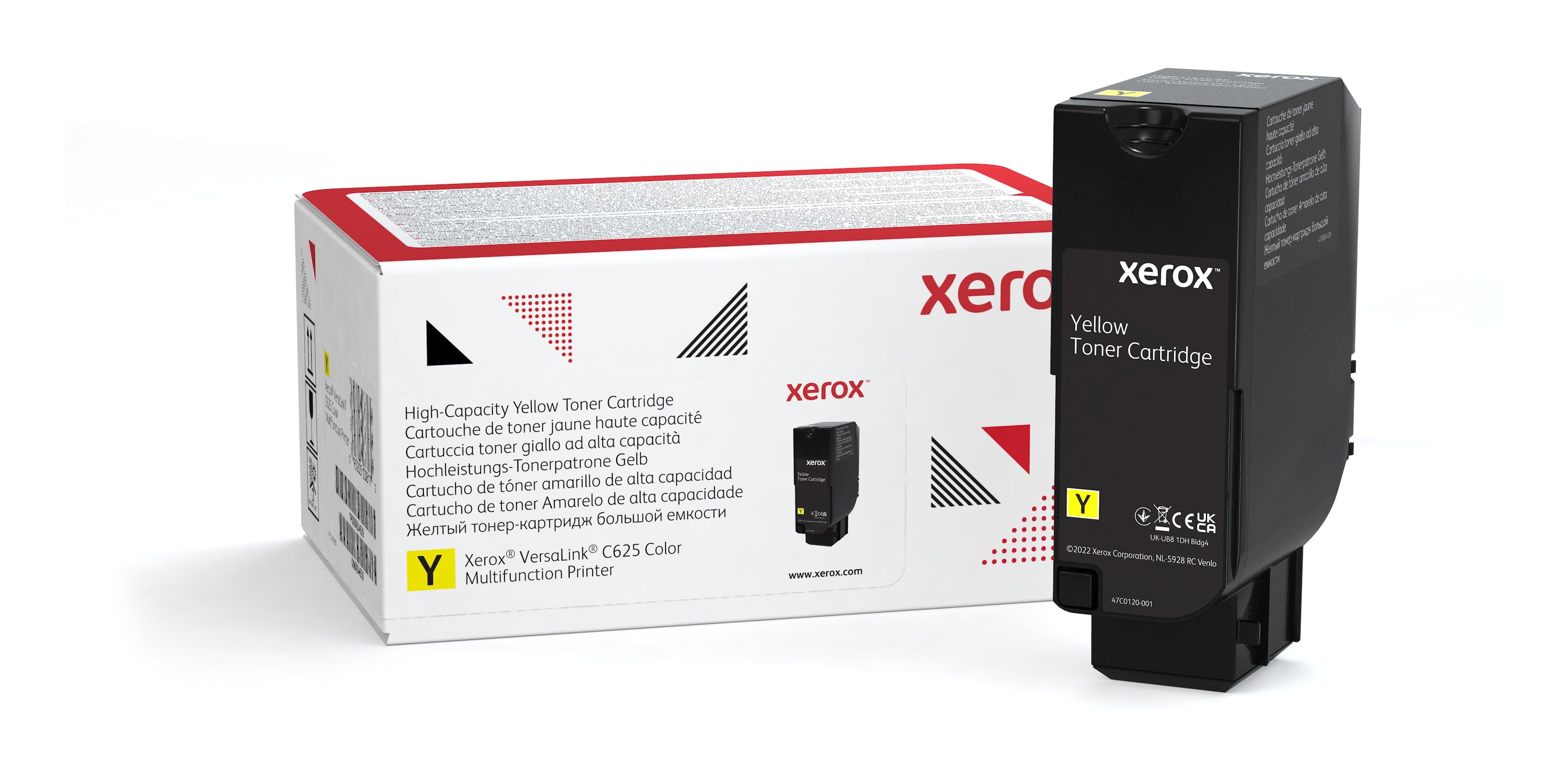 Xerox Toner 006R04639 – Gelb, 16000 Seiten – für Xerox VersaLink C625