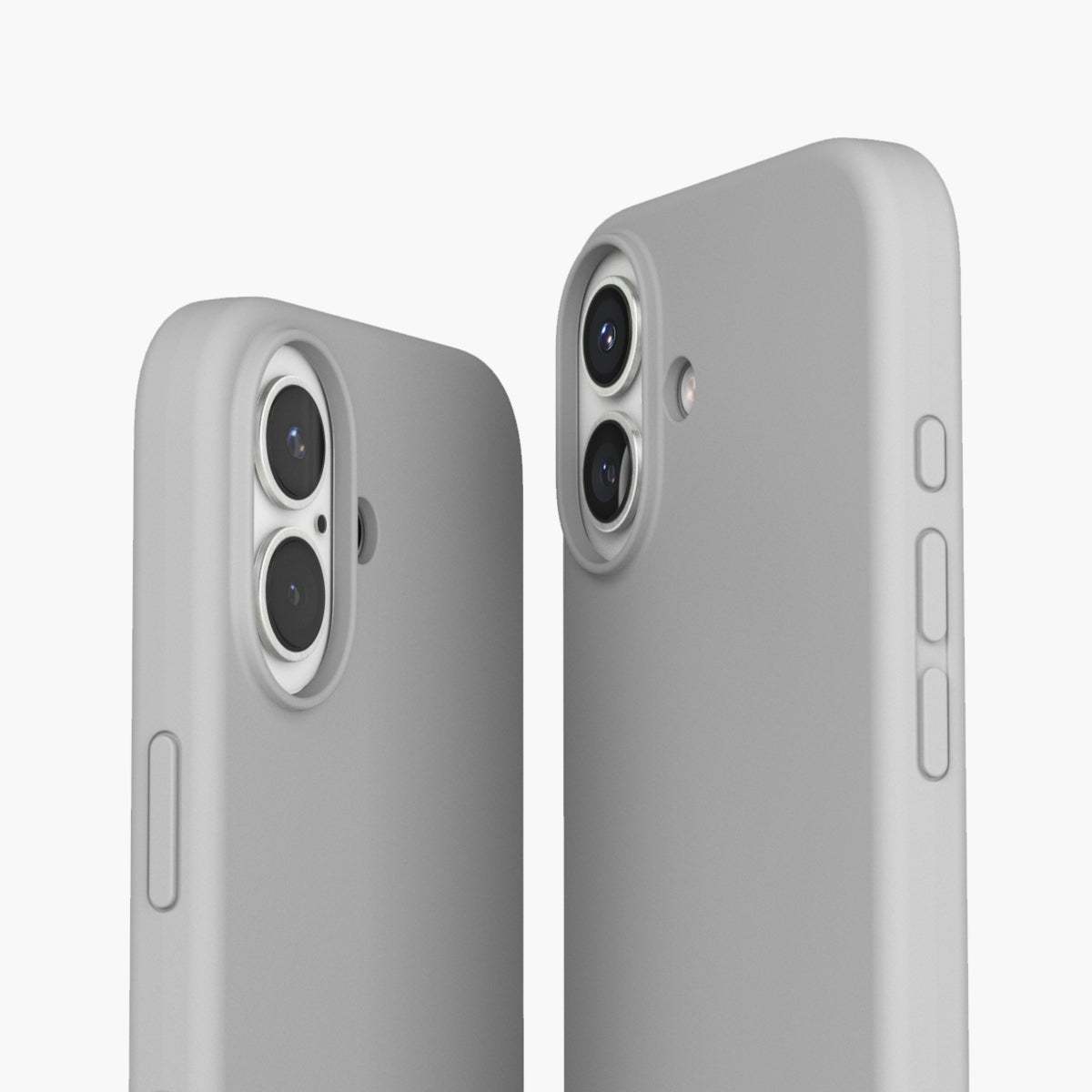 Vonmählen Backcover – für Apple iPhone 16, MagSafe, Silikon, Hellgrau