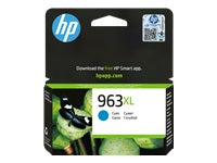 HP 963XL Cyan Tintenpatrone (Original) – 1600 Seiten – für HP OfficeJet Pro 9010/9012/9014 …