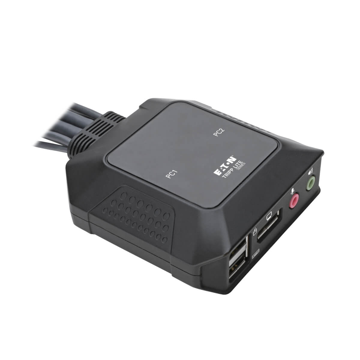 Tripp Lite B032-DPUA2 – 2-Port DP KVM-Switch – 4096 × 2160, USB, Audio