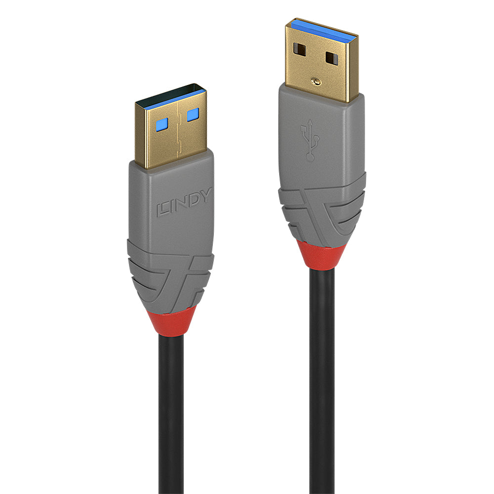 Lindy USB-Kabel, USB-A zu USB-A, 0,5 m, USB 3
