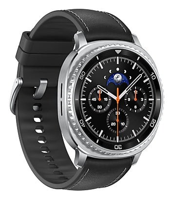 Samsung Galaxy Watch 8 Classic 46 mm GPS – Aluminium Silber, 50 m