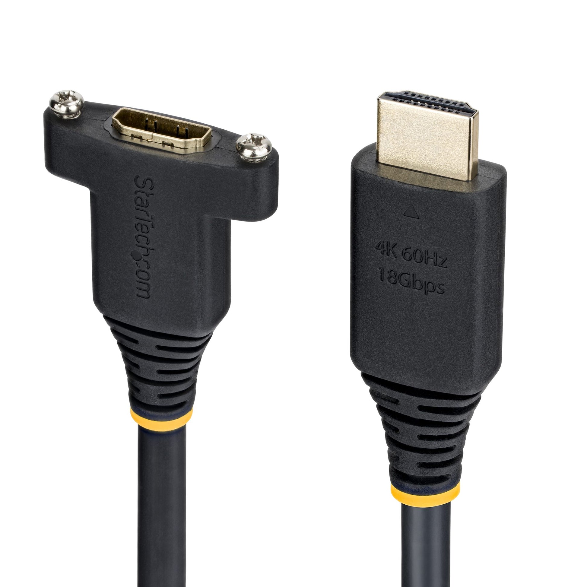 StarTech.com HDMI Verlängerungskabel HDMI 2.0 4K 60 Hz – 1 m – HDR
