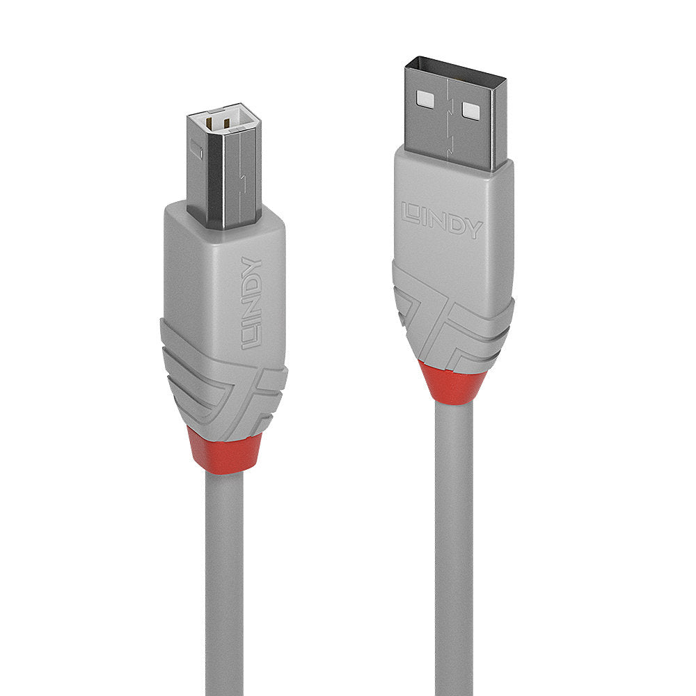 LINDY – USB-Kabel, USB-A zu USB-B, 0,5 m, USB 2.0