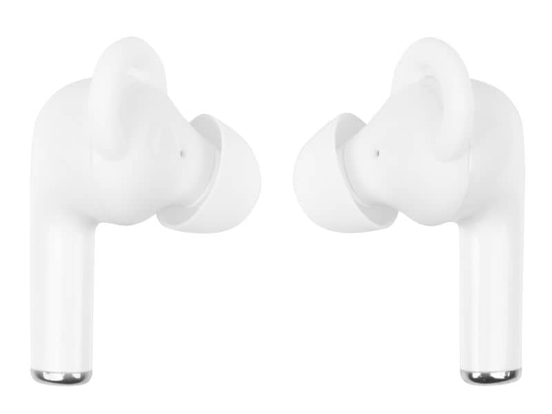ONIT TWS Headset Pro – True Wireless In-Ear Kopfhörer – Bluetooth 5.3, ENC, USB-C – Weiss – bis 16 h