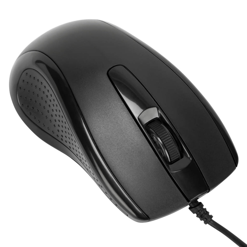 Targus AKM622ES – Tastatur-Maus-Set – 100% – kabelgebunden (USB) – QWERTY (ES) – Schwarz