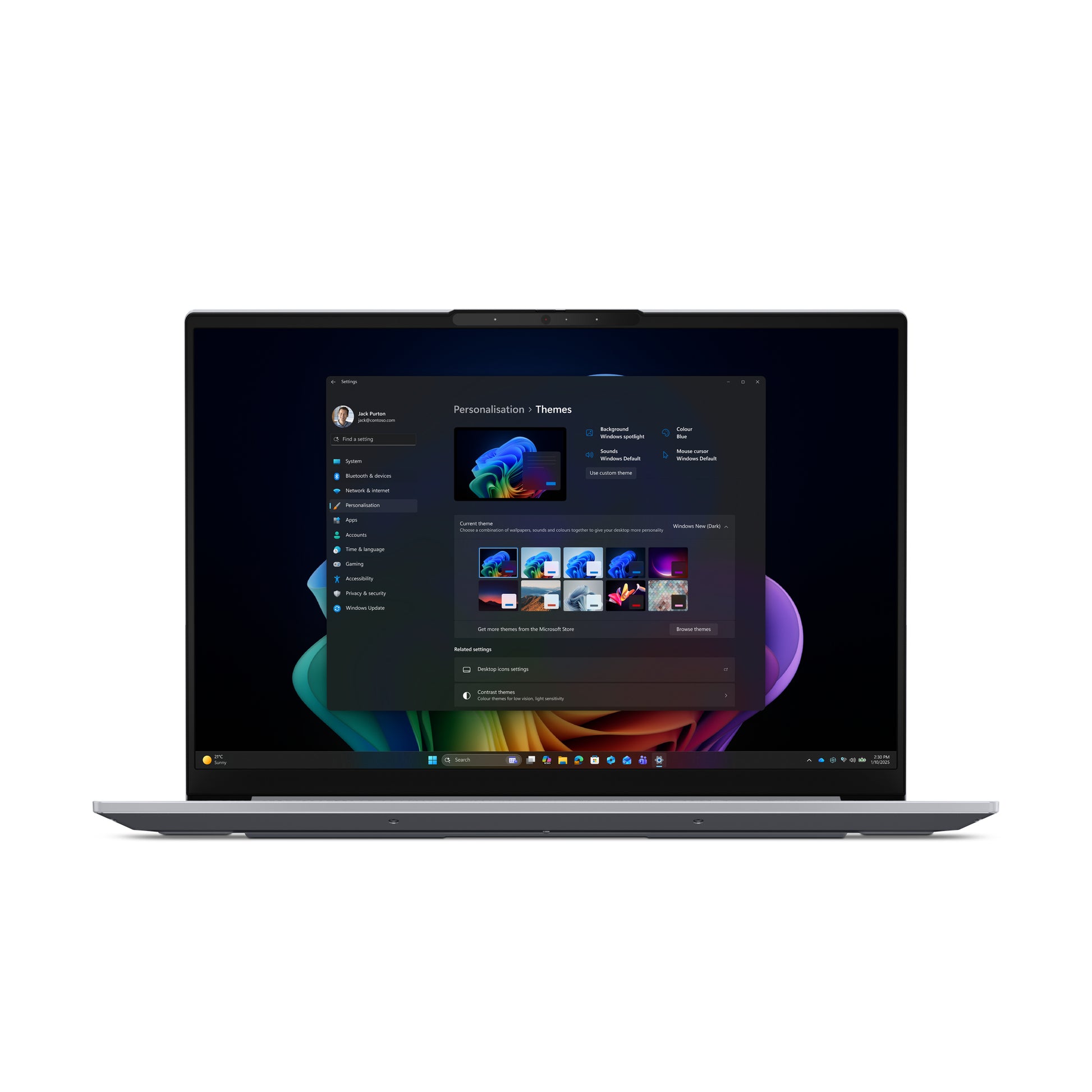 Lenovo ThinkBook 16 G9 – 16" WUXGA, Core Ultra 7 355, 16 GB, 512 GB SSD, Win 11 Pro, QWERTZ (CH)