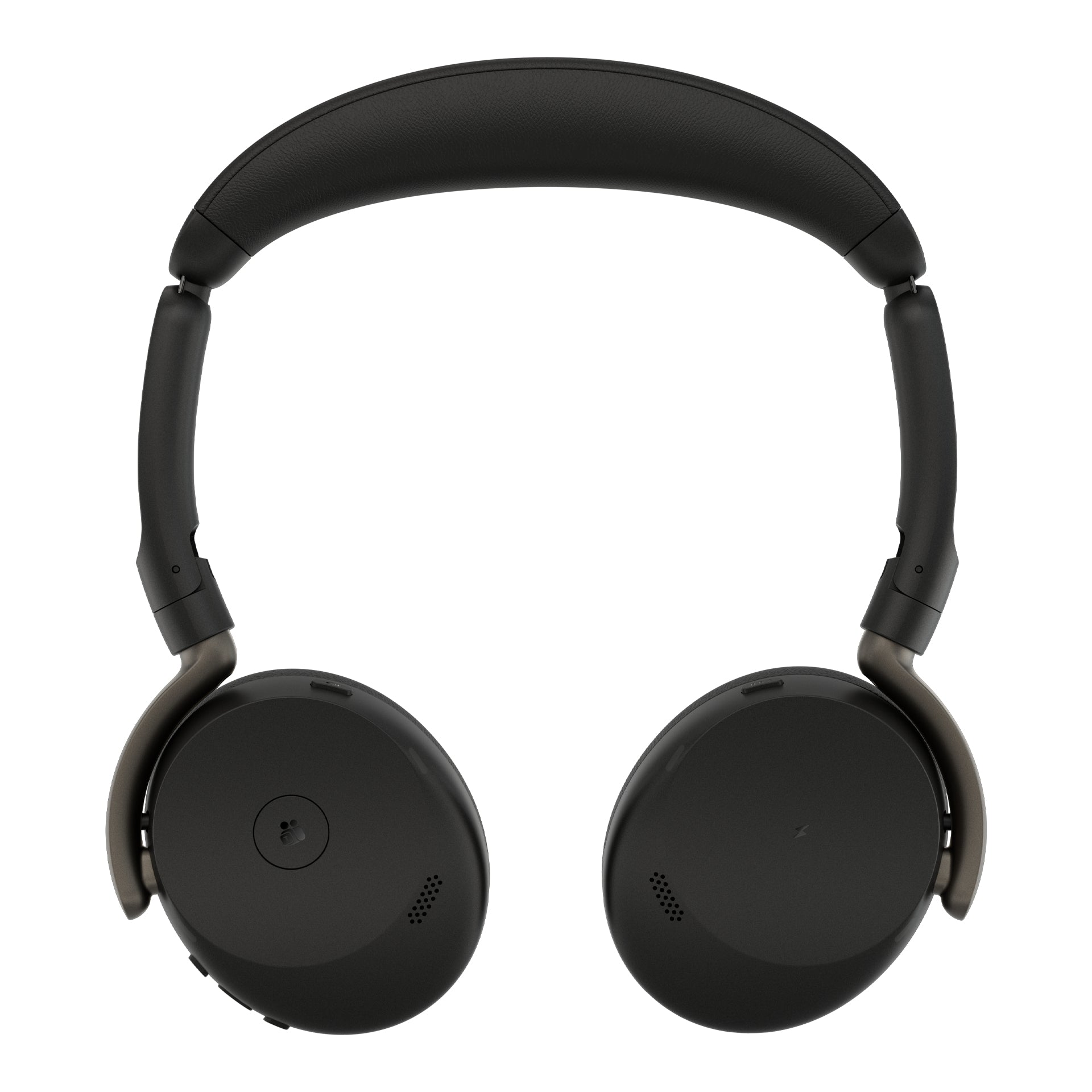 Jabra Evolve3 65 Flex Office-Headset – On-Ear, Stereo, BT, MS Teams zertifiziert, mit USB-C-Dongle, Schwarz