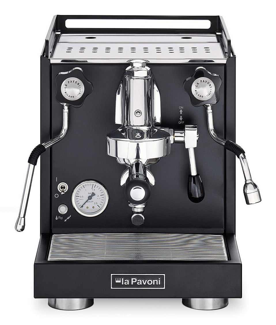 La Pavoni LPSCCB01EU Espressomaschine (Siebträger) – 15 bar, 2,9 l, Milchaufschäumer, 29,5 × 37 × 43 cm
