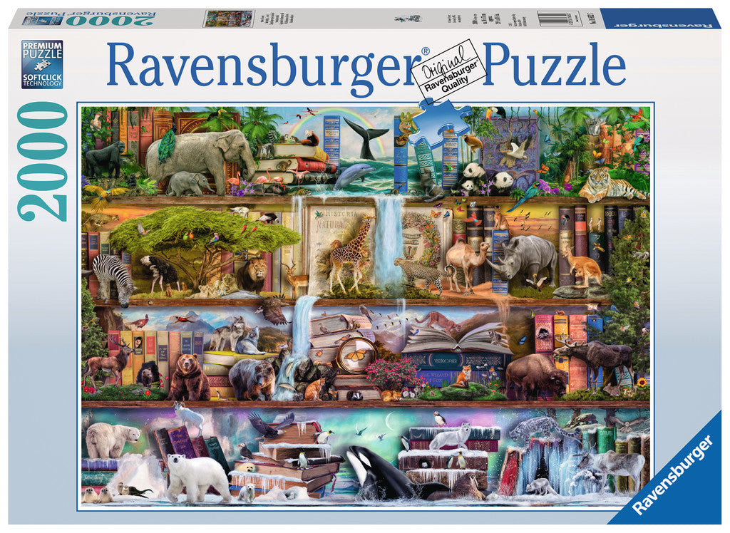 Ravensburger Puzzle Grosse Tierwelt – 2000 Teile – 98 × 75 cm – ab 14 Jahren