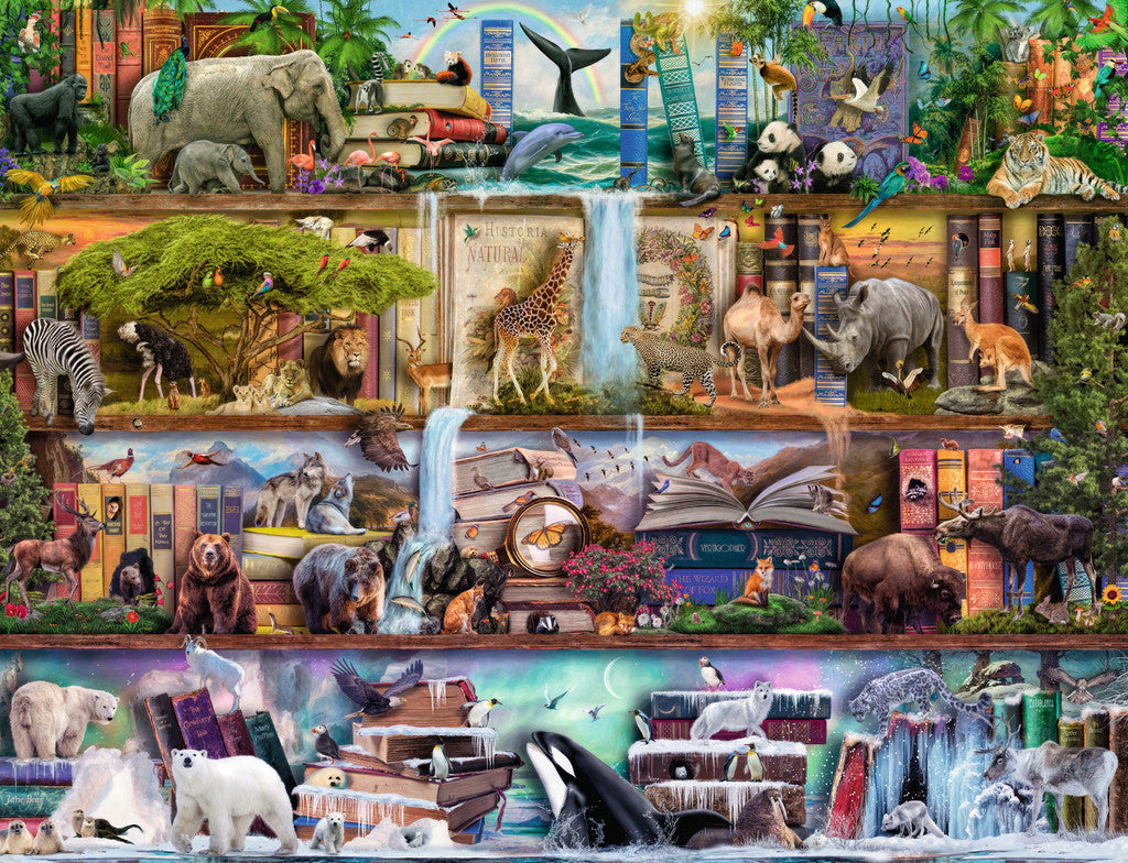Ravensburger Puzzle Grosse Tierwelt – 2000 Teile – 98 × 75 cm – ab 14 Jahren