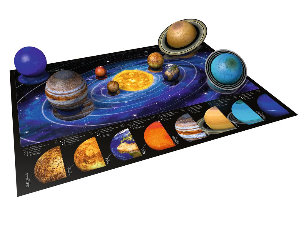 Ravensburger 3D Puzzle Planetensystem – 540 Teile – ab 6 Jahren
