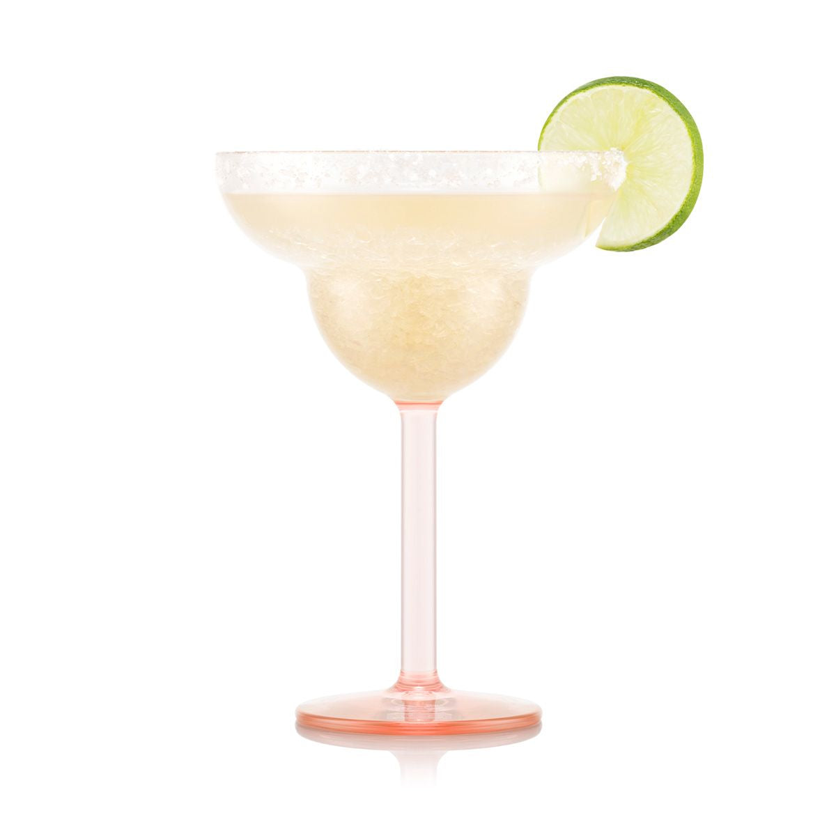 Bodum Margarita-Glas – 4er Set, 250 ml, Ø 11,6 cm, H 16,6 cm, Kunststoff, Rosa, spülmaschinenfest, BPA-frei