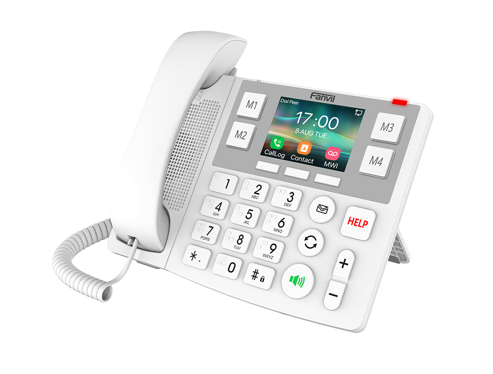 Fanvil X305 – IP-Telefon, 2 SIP-Konten, PoE, WLAN, Bluetooth
