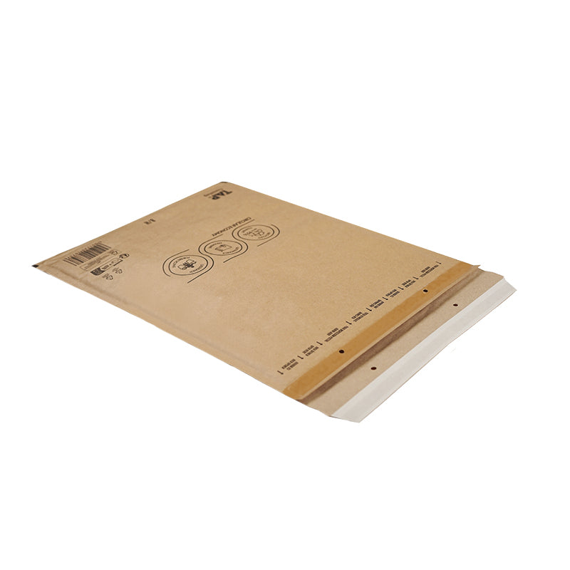 Luftpolstertasche – 270 × 360 mm, selbstklebend, Folie, braun – 100 Stk.