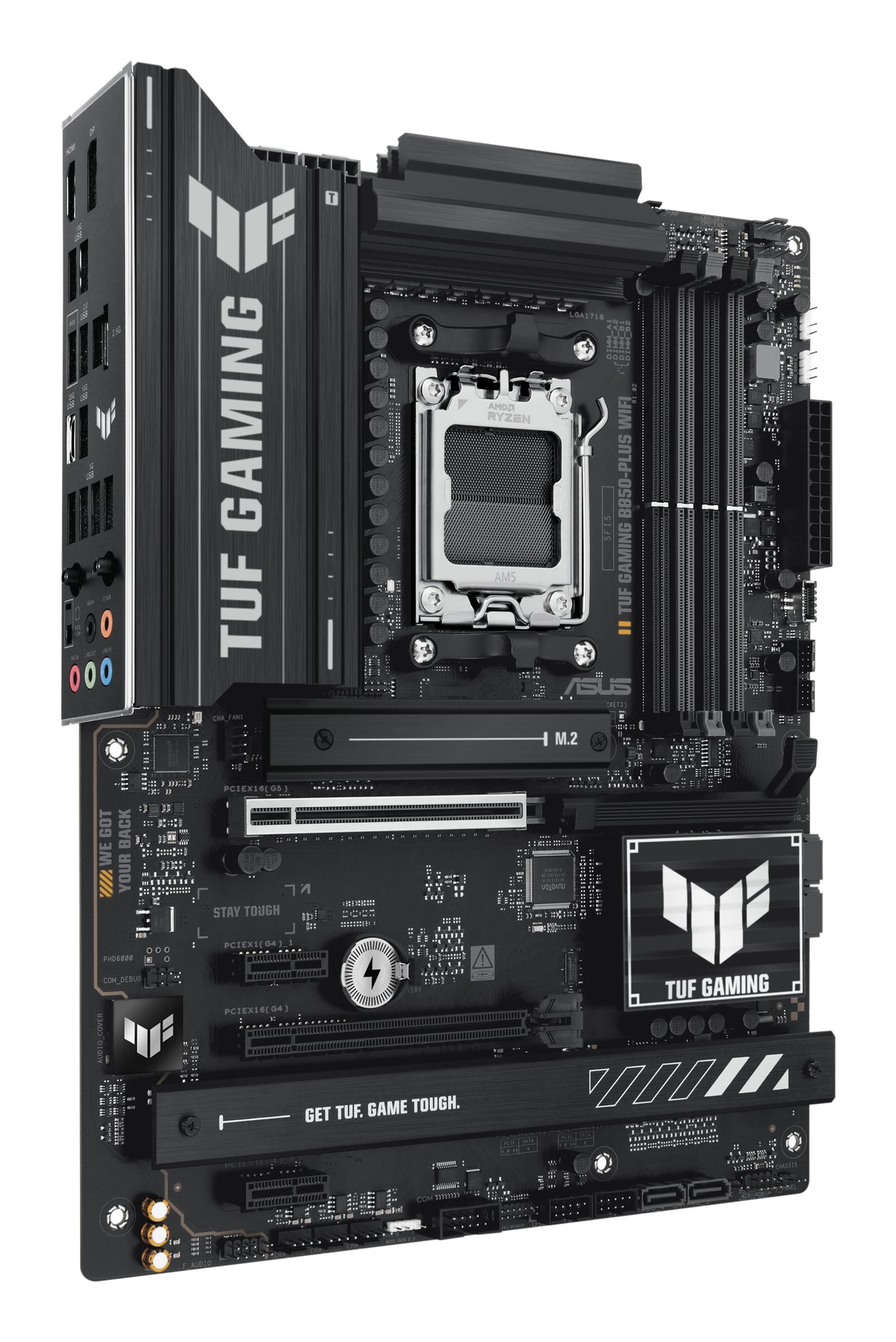 ASUS TUF GAMING B850-PLUS WIFI – Mainboard – AM5, AMD B850, ATX, DDR5