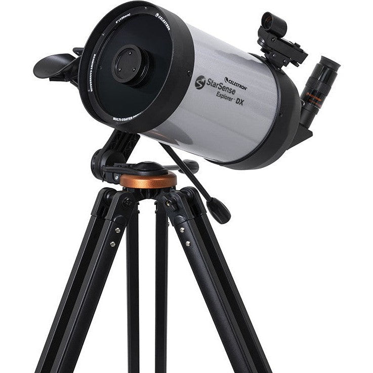 Celestron StarSense Explorer DX 6 SCT – Spiegelteleskop, 15 cm Öffnung, 1500 mm, f/10, Schwarz/Silber