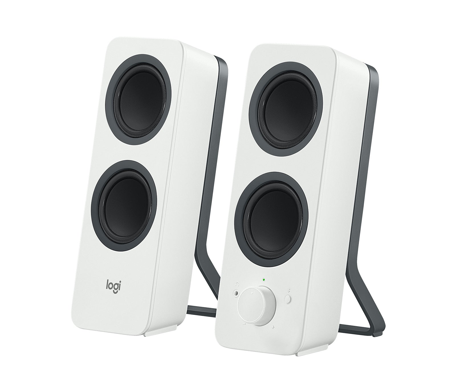 Logitech Speaker Z207 – PC-Lautsprecher – 2.0, 5 W, 3,5 mm, Weiss