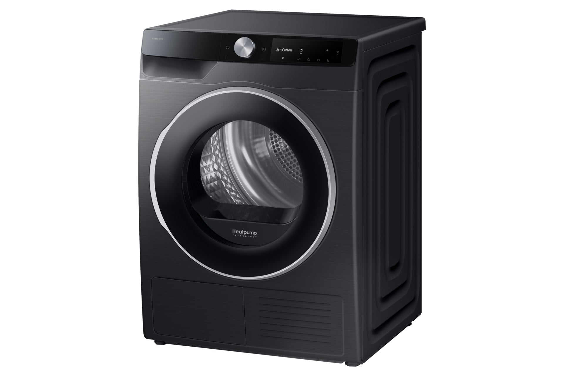 Samsung Wäschetrockner DV6000 – 9 kg, Wärmepumpe, AI Dry+, A – Schwarz