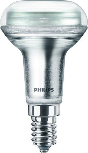 Philips LED-Leuchtmittel E14 Reflektor (R50) – 210 lm, 2,8 W, Warmweiss 2700 K, 36° – CorePro
