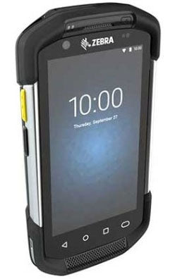 Zebra TC77 – 4,7", 4/32 GB, 4G/WLAN, 1D/2D, SE4750, IP65/68, Android 8.1