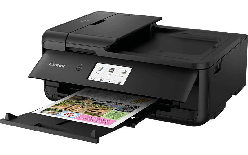 Canon PIXMA TS9550a – Farbiges Tintenstrahl-MFP A3, 3-in-1 – USB/LAN/WLAN – Duplex, ADF – 15 ppm S/W