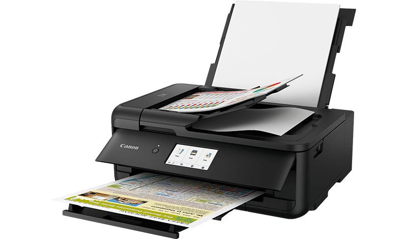 Canon PIXMA TS9550a – Farbiges Tintenstrahl-MFP A3, 3-in-1 – USB/LAN/WLAN – Duplex, ADF – 15 ppm S/W