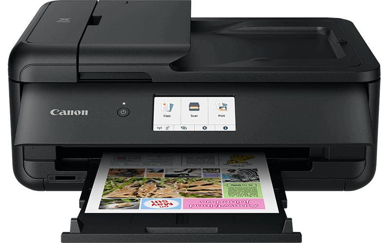 Canon PIXMA TS9550a – Farbiges Tintenstrahl-MFP A3, 3-in-1 – USB/LAN/WLAN – Duplex, ADF – 15 ppm S/W