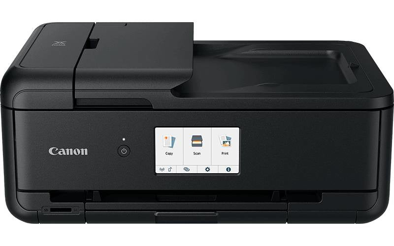 Canon PIXMA TS9550a – Farbiges Tintenstrahl-MFP A3, 3-in-1 – USB/LAN/WLAN – Duplex, ADF – 15 ppm S/W