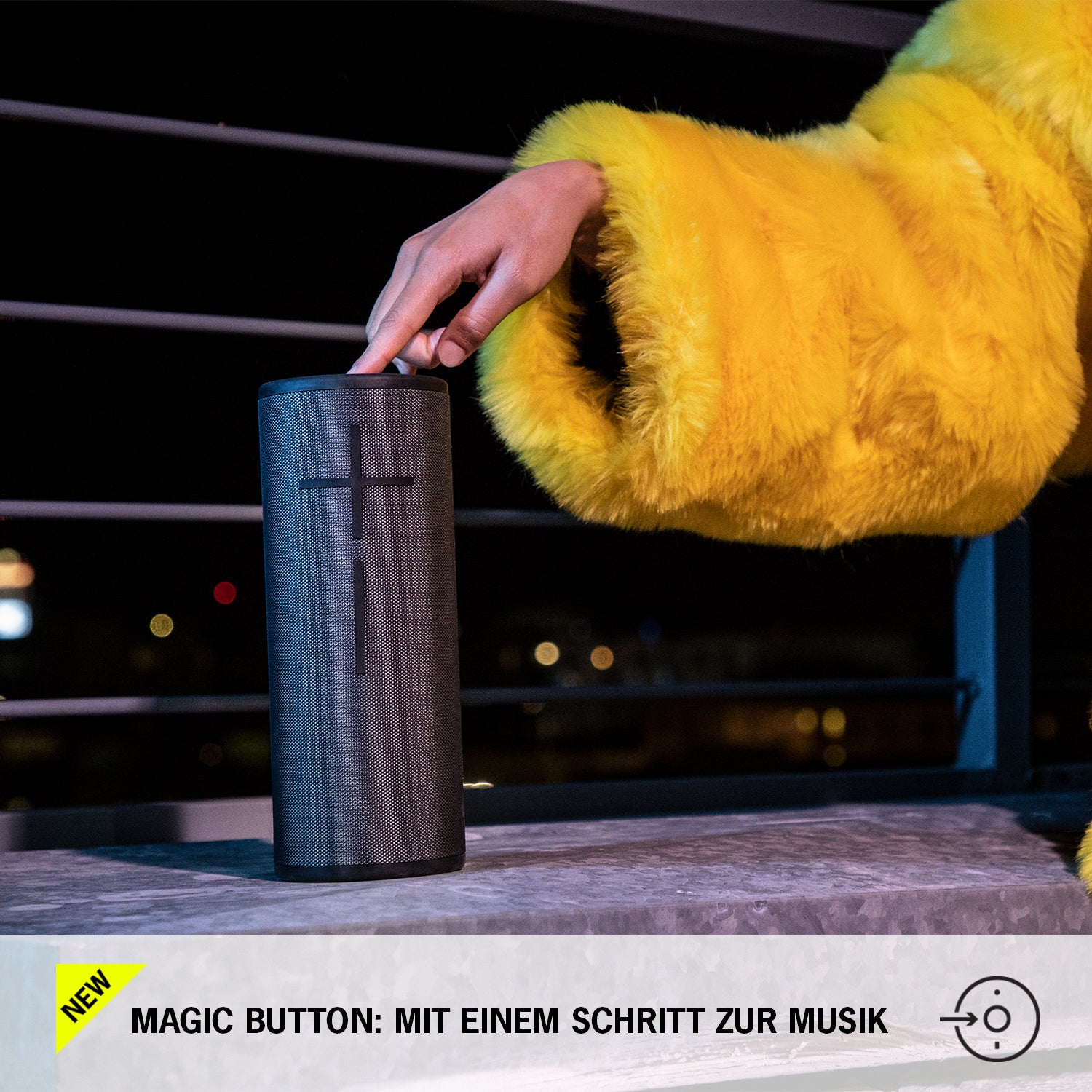 Ultimate Ears BOOM 3 – Bluetooth-Lautsprecher – IP67, 15 h, Schwarz