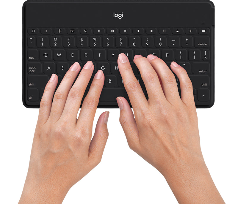 Logitech Keys-To-Go – Mini Tastatur – Bluetooth – QWERTY (UK‑INT) – Schwarz