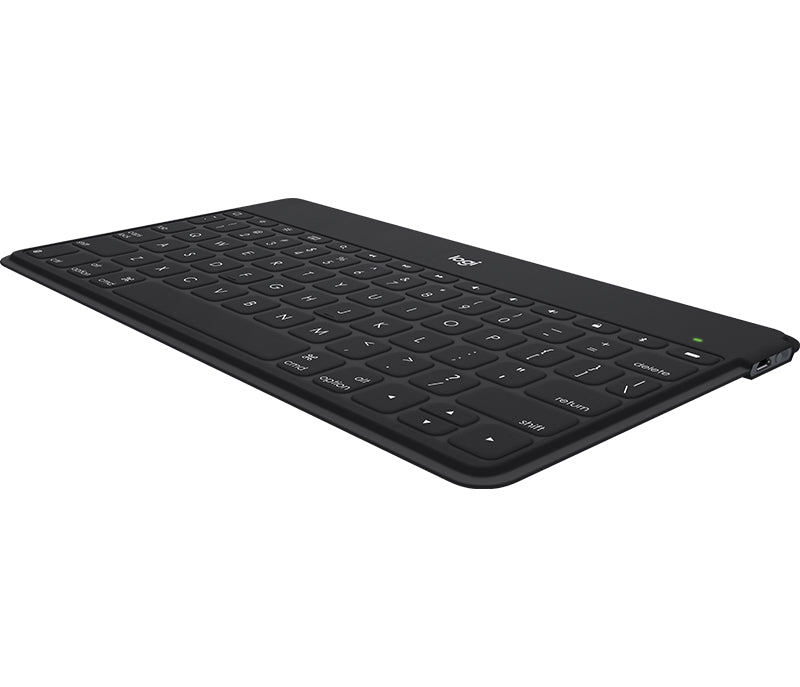 Logitech Keys-To-Go – Tastatur – Bluetooth – AZERTY (FR) – ohne Ziffernblock – Schwarz