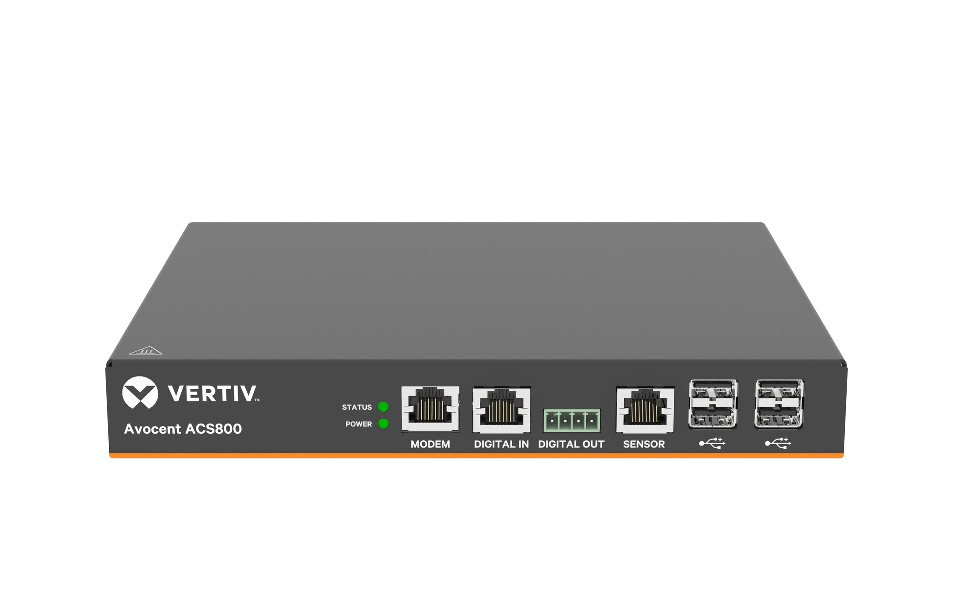 Vertiv ACS804MEAC-404 – 4-Port KVM-over-IP Switch – RJ-45, 4× USB 2.0, Internes Modem