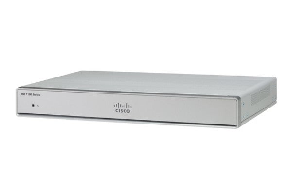 Cisco C1121-4PLTEP – Enterprise-Router, 1x Combo-SFP, 5x LAN (GbE), 2x PoE, Silber