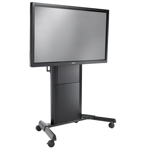 Chief Digital-Signage-Stand VESA 200×200 bis 860×510 – motorisiert, mit Rollen – schwarz – XPD1U-UK