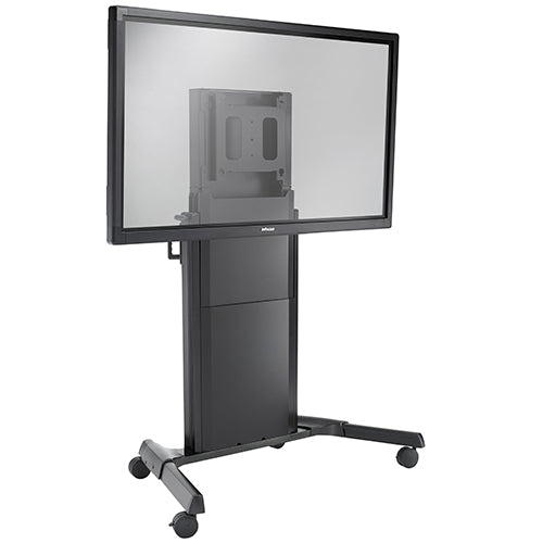 Chief Digital-Signage-Stand VESA 200×200 bis 860×510 – motorisiert, mit Rollen – schwarz – XPD1U-UK