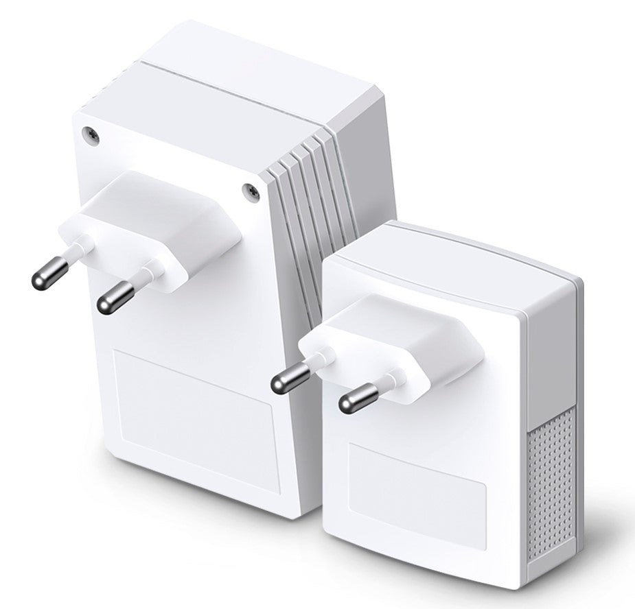 TP-Link TL-WPA4221 KIT – Powerline-Extender-Kit (AV600) – 600 Mbit/s, Wi-Fi 4, 3× RJ-45