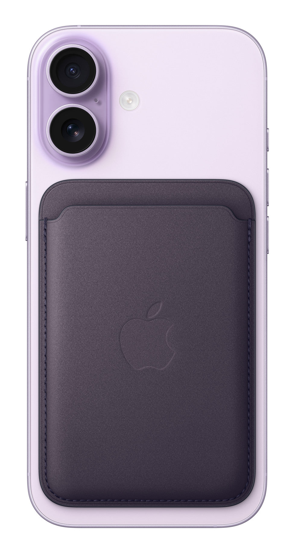 Apple Feingewebe Wallet mit MagSafe – Kartenhalter/Wallet – für iPhone (MagSafe) – Violett