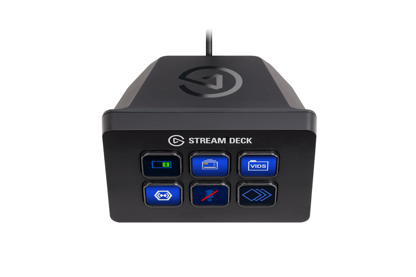 Elgato Stream Deck Mini – Keypad-Steuerpult – kabelgebunden, USB-A – 6 LCD-Tasten – Schwarz