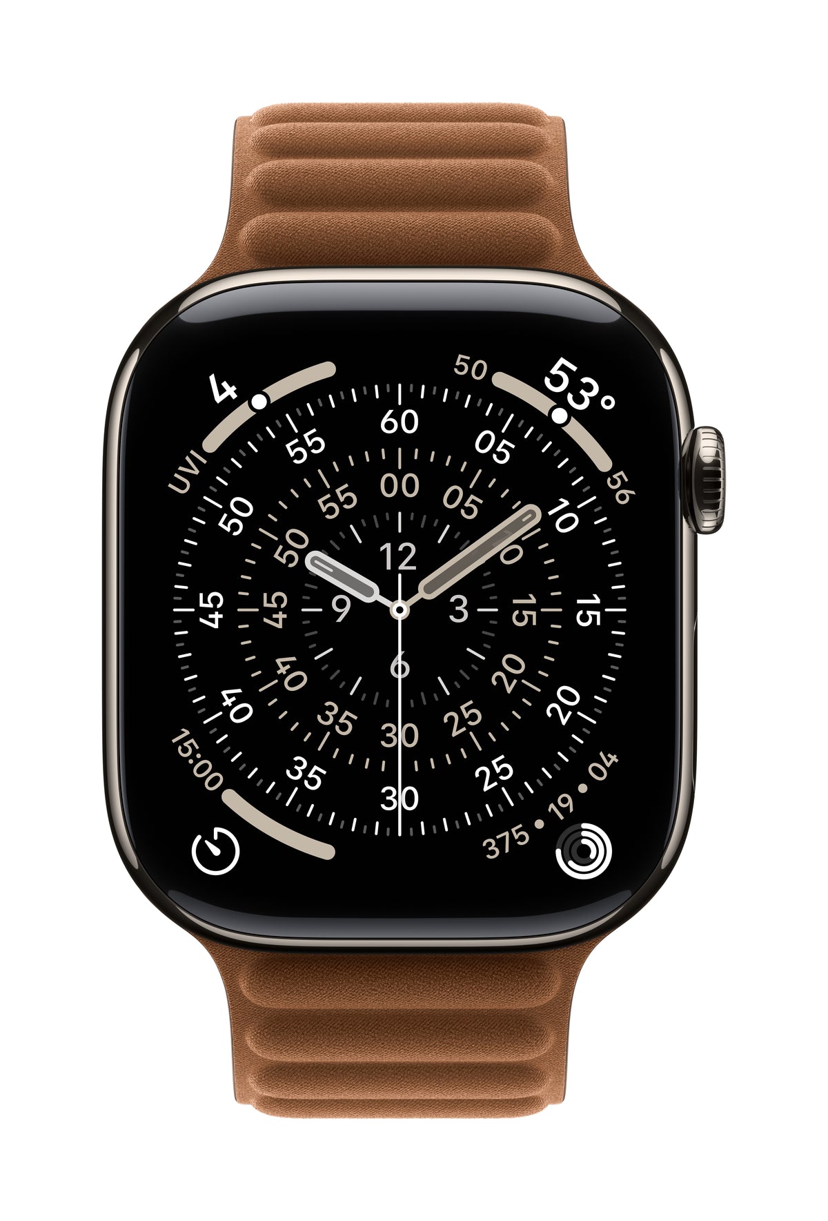 Apple Armband Karamell, M/L – für Apple Watch