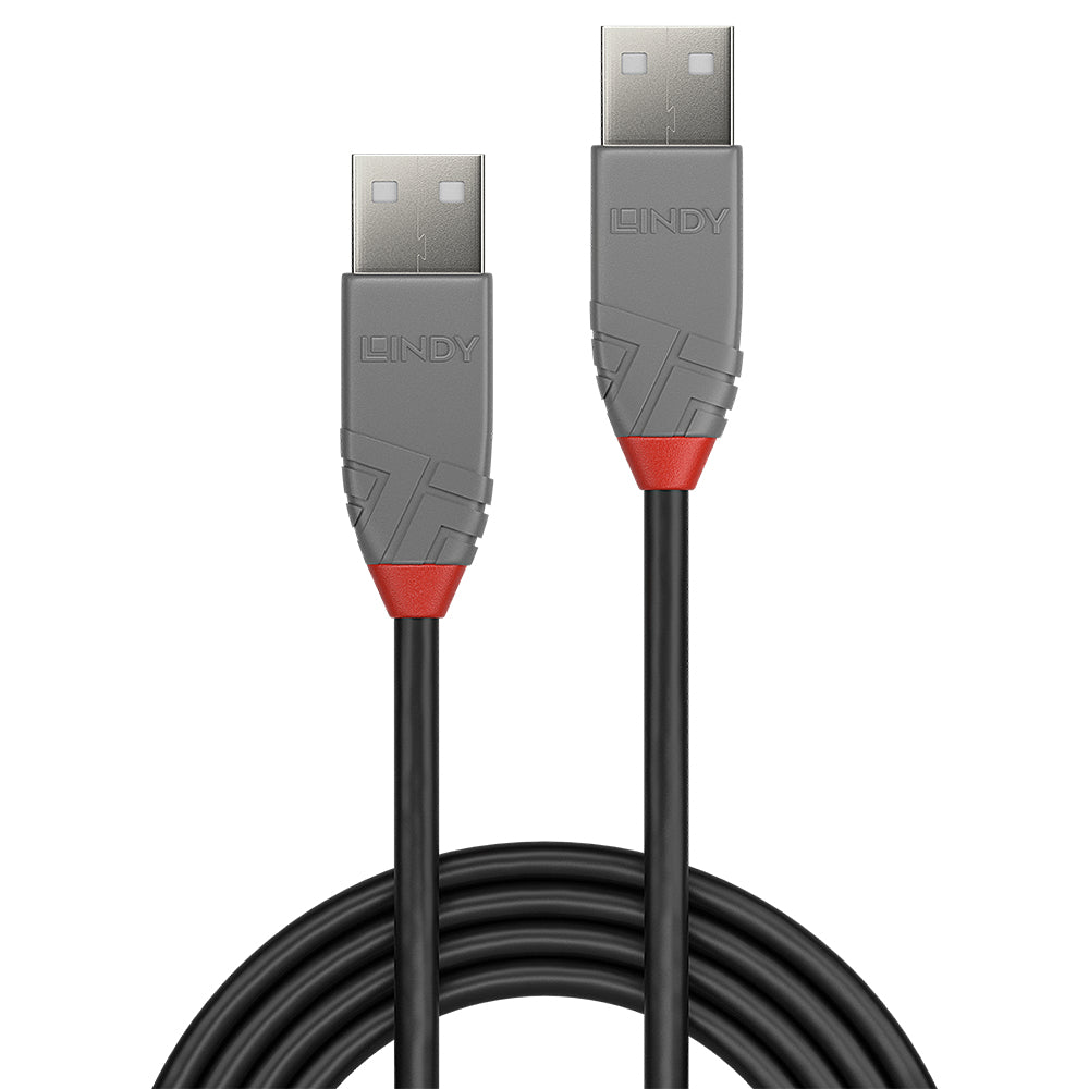Lindy USB-Kabel, USB-A zu USB-A, 0,5 m, USB 2.0