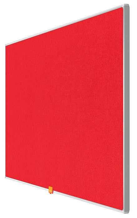 Nobo Pinnwand – Filz – 90 × 51 cm, rot, Widescreen