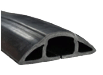 Elbro Kabelbrücke – 15 m – Aussen 142 × 43,1 mm, innen 11 × 4 mm – Kunststoff – Schwarz