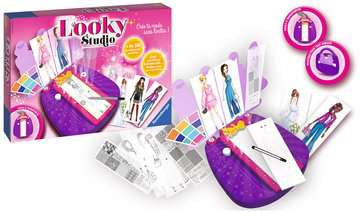 Ravensburger Looky Studio – Zeichenschablonen-Set – Mode – ab 6 Jahren