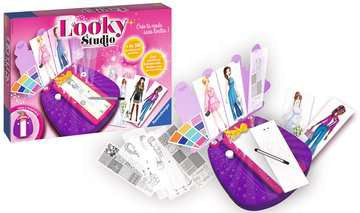 Ravensburger Looky Studio – Zeichenschablonen-Set – Mode – ab 6 Jahren