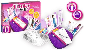 Ravensburger Looky Studio – Zeichenschablonen-Set – Mode – ab 6 Jahren