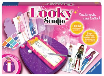Ravensburger Looky Studio – Zeichenschablonen-Set – Mode – ab 6 Jahren