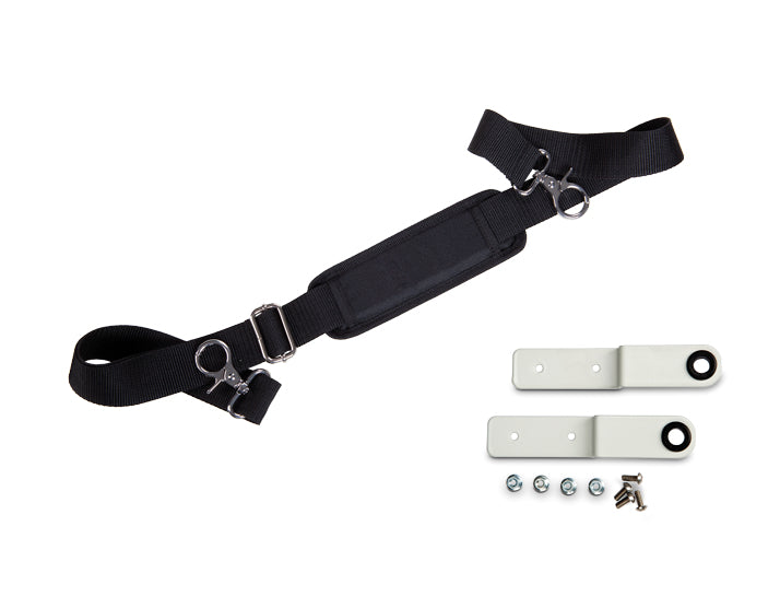 L-BOXX Schultertragegurt – längenverstellbar, inkl. Montagematerial, schwarz, für L-BOXX 102/136