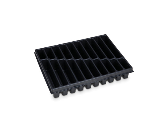 L-BOXX Kleinteileinsatz – 20-teilig, schwarz, Kunststoff, für i-BOXX 72
