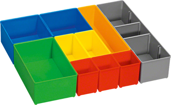 L-BOXX Insetboxenset – 10-teilig, mehrfarbig, Kunststoff – für L-BOXX 72